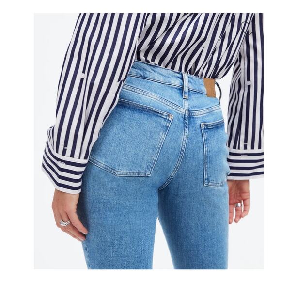 Madewell the Perfect Vintage Jean In Berdelle Wash Size 30 - Picture 9 of 13